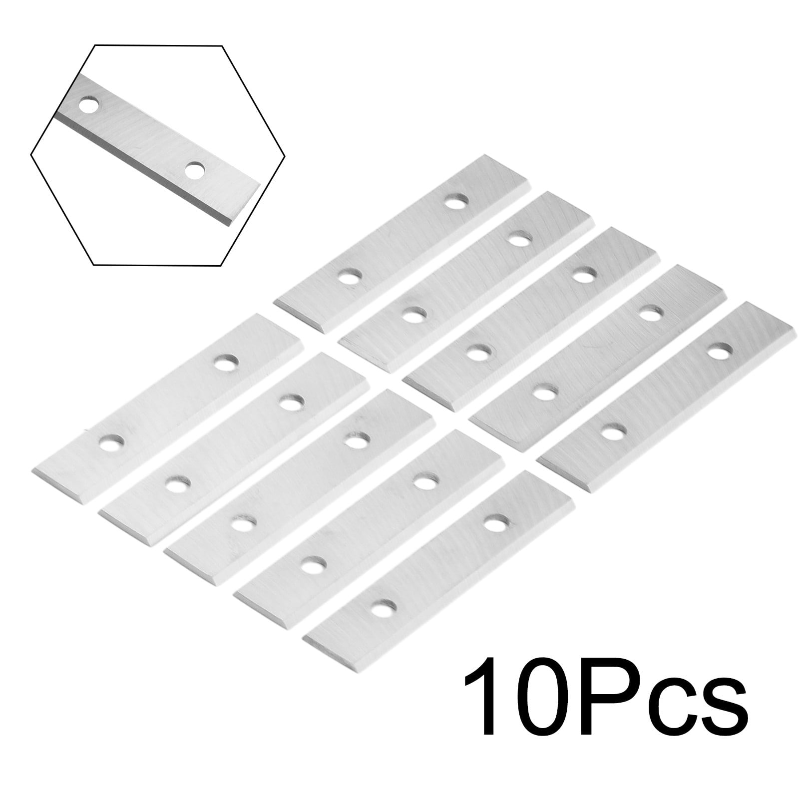 10pcs Square 50x 12 x1.5mm Carbide Inserts Cutter Blades Paint Scraper Blades