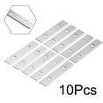 thumbnail image 3 of 10Pc Rectangular Blades 50X12X1.5mm Carbide Reversible Insert Cutter Blades Paint Scraper Blades with A Plastic Container, 3 of 8
