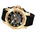 thumbnail image 3 of ORM2C4805 Men's Gladiatore Black Dial Rose Gold Steel Black Rubber Strap Chrono Watch, 3 of 8