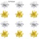 thumbnail image 2 of Hollow Faux Christmas Flower Decoration Flor artificial para la decoración del árbol de la corona de Navidad 12pcs Adepaton CPB-SSW262-1, 2 of 5