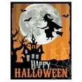 thumbnail image 2 of Donovan, Maria 15x18 White Modern Wood Framed Museum Art Print Titled - Halloween Night, 2 of 4