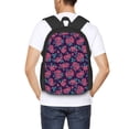 thumbnail image 6 of Balery Rose Flowers Backpack for Men and Women - Durable 600D Oxford Cloth -Large Capacity, Water-Resistant School, Travel, and Hiking Bag, 6 of 9