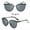 Blue/Gold, variant on Penkiiy Heart Shaped Sunglasses Vintage Bachelorette Sunglasses Women Retro Eyeglasses for Traveling Black
