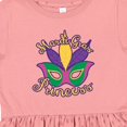 thumbnail image 4 of Inktastic Mardi Gras Princess Girls Toddler Dress, 4 of 5
