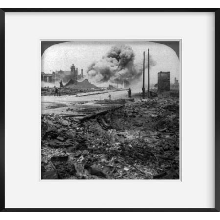 

Photo: Reproduction Earthquake & Fire San Francisco California Dynamiting unsafe