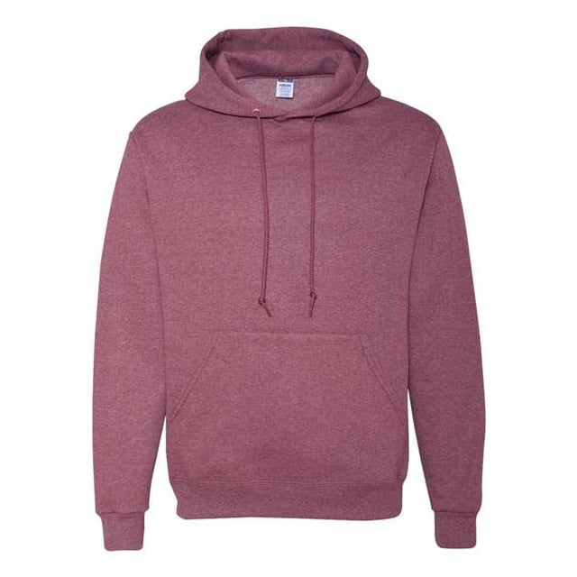 Jerzees NuBlend Sudadera con capucha para hombre, Vintage Heather Maroon - M Jerzees 996MR