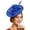Blue, variant on Gtoiithly Women's Fascinator Hat, Feather Flower Derby Headpiece with Headband & Clip, for Kentucky Derby, Tea Party, Wedding, Gold