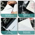 thumbnail image 4 of Arthome Black Marble Contact Paper Self Adhesive Wallpaper 15.7"x120", 4 of 6