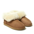 thumbnail image 3 of Fireside By Dearfoams Women's Perth Genuine Shearling Foldover Boot, 3 of 7