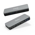 thumbnail image 2 of Estación de acoplamiento 12 en 1 USB C dual 4K enchufable para Chromeboo, 2 of 6