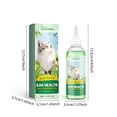 Wcucv Price Cut! Organic Dog Ear Cleaner Ear Wash for Dogs Clean Ear