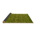 thumbnail image 2 of Ahgly Company Indoor Rectangle Abstract Yellow Modern Area Rugs, 7' x 9', 2 of 4