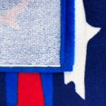 thumbnail image 2 of Toalla de Playa Beachland Sharks con Bandera Americana 76x152 cm 100% Algodón, 2 of 2