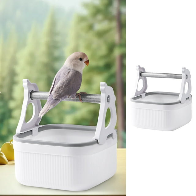 Support de Table pour Perroquet, Support d'Entraînement à la Toilette pour Oiseau, Amovible, Compact, Jouet de Gym d'Exercice pour Oiseau Amoureux pour Usage Intérieur