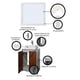 thumbnail image 4 of Gabinete De Baño Con Lavabo VARENNA Y Espejo Decorativo Decomobil, 4 of 6