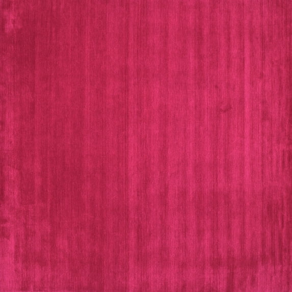 Ahgly Company Indoor Square Abstract Pink Contemporary Area Rugs, 6' Square