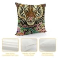 thumbnail image 4 of Orinice  Tiger Pillow Cover Set  Chinoiserie Animal Print Tiger Stripe Cotton Decorative Throw Pillow Case Cushion Cover for Bedroom Sofa Living Room Couch Chair Office, 4 of 5