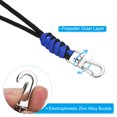 thumbnail image 4 of 8.7" Paracord Braided Lanyard Keychain Survival Wrist Strap with Hook Blue, 4 of 6