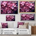 thumbnail image 4 of Designart "Harmonious Pink Lilacs In A Photo III" Lilacs Floater Framed Canvas Wall Art, 4 of 5