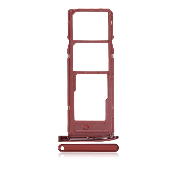 Replacement Dual Sim Card Tray Compatible For Motorola Moto G7 (XT1962 / 2019) / G7 Plus (XT1965 / 2019) (Viva Red)