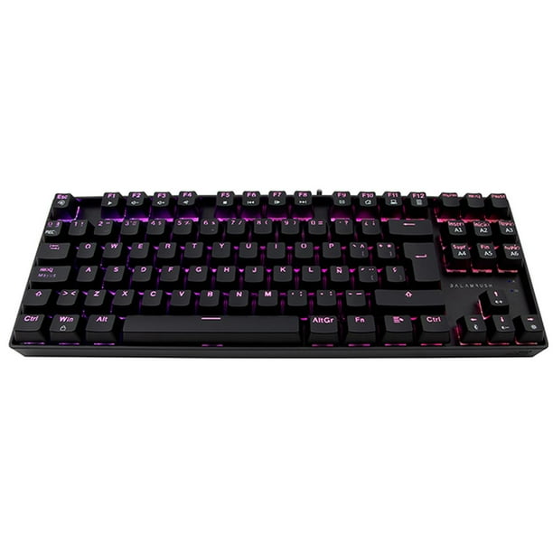 Teclado Gamer Mecanico BALAM RUSH DOMINATE GK560 Switch Azul RGB BR-932707 negro 1 Balam Rush DOMINATE GK560