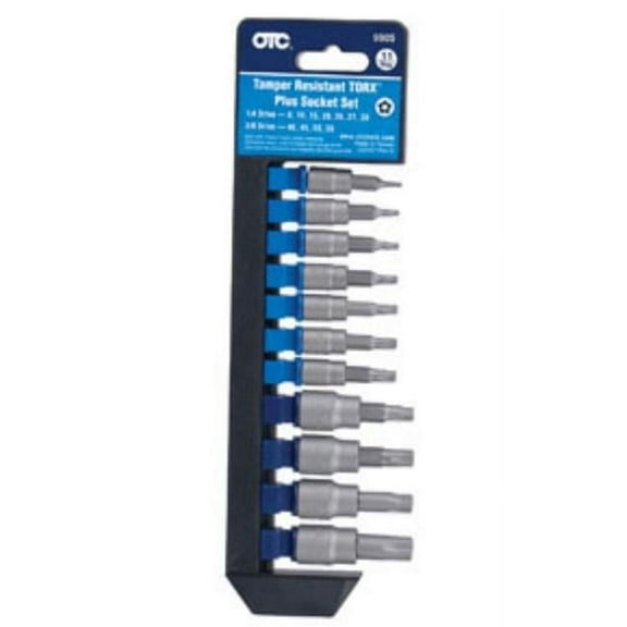 OTC Tools & Equipment OTC-5905 Tamper-Resistant Torx Plus Socket Set - 11 Piece