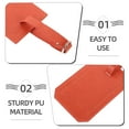 thumbnail image 3 of KONTONTY Tsa Approved Luggage Tags for Suitcases 1Pack Orange Durable and Quick to Identify, 3 of 8
