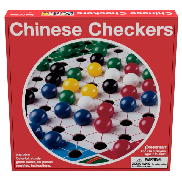 Juego de damas chino Pressman Classic Strategy para 2-6 jugadores