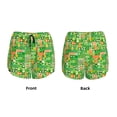 thumbnail image 6 of Goofa St Patrick's Day6 Printed Women 2 in 1 Running Shorts,Quick Dry Athletic Workout Shorts,High Waisted Athletic Shorts with Liner Pockets-, 6 of 9
