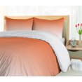 thumbnail image 5 of Ambesonne Ombre Duvet Cover Sets, Sunset in Hot Desert, 2-King, Orange, 5 of 7