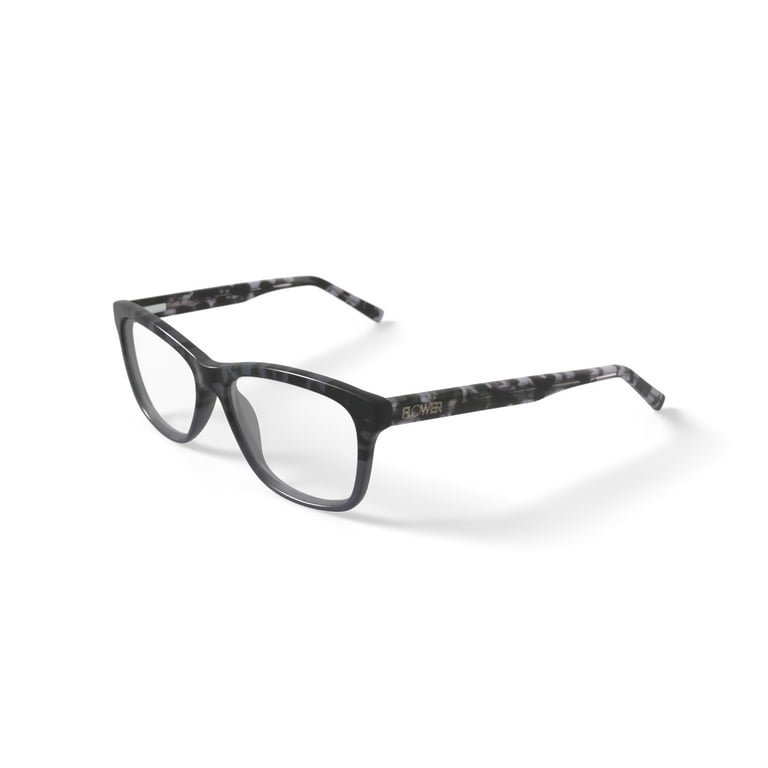 Flower Women's Square Eyeglasses, FLR6010, Lucy, Black, 52-15-140, with Case - Walmart.com Flower Women's Square Eyeglasses, FLR6010, Lucy, Black, 52-15-140, with Case - Walmart.com