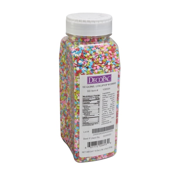 Cake Toppers Diamond Cupcake Sprinkles 4 ounces Confetti Quins 