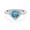 Navy Blue, variant on 2ct Blue/Purple/Pink Moissanite Rings for Women D Color VVS1 Clarity S925 Sterling Silver Diamond Engagement Rings Heart Moissanite Wedding Bands with Certificate
