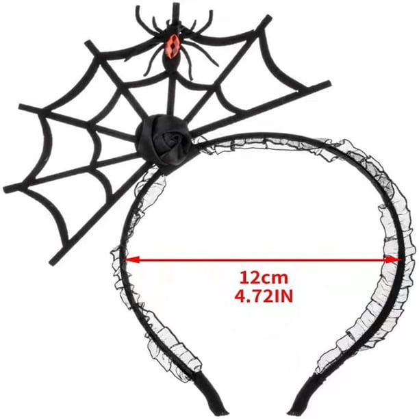 2 Horquillas De Araña Para Halloween – Accesorios Para Disfraces Y Pelo