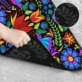 thumbnail image 4 of Floral Mexican Birds Kitchen Rug,Kitchen Runner Rug Non Slip Washable Standing Desk Mat Laundry Room Runner Rug Area Rugs for Floor Bathroom,Hallway,Office,Sink,Mudroom 20''x47'', 4 of 7