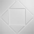 thumbnail image 5 of Ekena Millwork 19 5/8"W x 19 5/8"H Aubrey EnduraWall Decorative 3D Wall Panel (12-Pack for 32.1 Sq. Ft.), 5 of 12