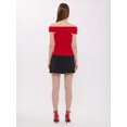 thumbnail image 4 of Off-Shoulder Ruched Bodycon Top, 4 of 5