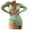 Mint Green, variant on Tponi Cute One Piece Swimsuit For Women One-Piece Elastic Mint Green Swimsuit Clearance Push Up M