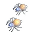 thumbnail image 5 of Dserhfy Halloween Light-up Spider Figurine Realistic Plastic Spider Animal Figure with LED Light for Halloween Indoor Outdoor Home Party Decor, 5 of 8