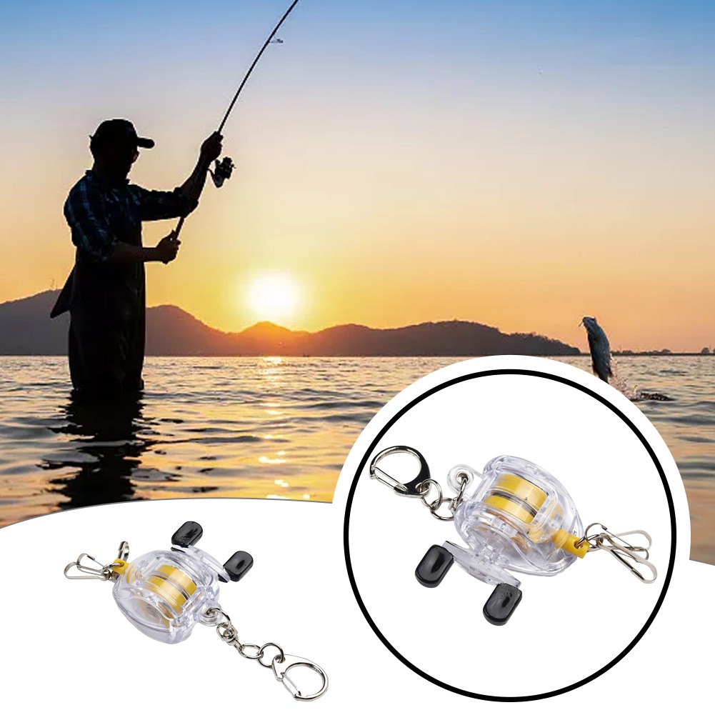Mini Collier Moulinet De Pêche - Poignée Rotative Et Guide Ligne Mobile - Accessoire Déco Et Collection Pour Passionnés