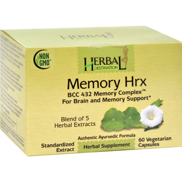 Herbal destination Memory Hrx BCC 432 Memory ComplexT VeganMemory