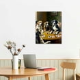 thumbnail image 3 of Nawypu  Dogs Playing Poker 1 Canvas Art - Home Decor Wall Art Print Poster Painting, 3 of 5
