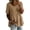 13# Camel, variant on Womens Short Sleeve Peplum Babydoll Tops Summer Flowy Pleated Cotton T-Shirts Casual Loose Fit Cute Blouse Gray 2XL