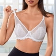 thumbnail image 2 of Underwire lace plus size bra, full cup, women's underwear, 2 of 6