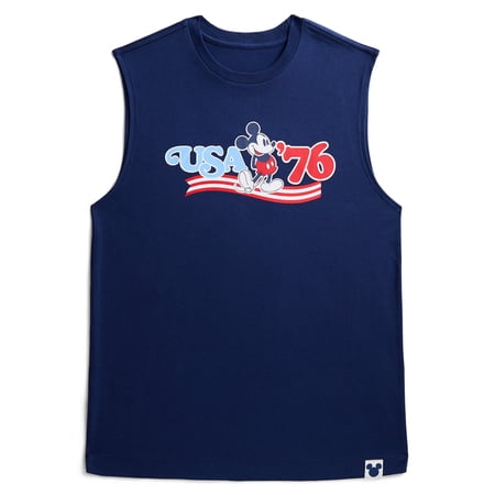 Disney Mickey Mouse Boys USA 76 Muscle Tank Top, Sizes 4-20