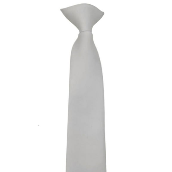 lanema Unisex Clip on Tie Solid Color Ties for Men and Women Pre Tied Adjustable Neckties for Formal Graduation School Uniform