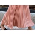 thumbnail image 4 of Sngxgn Women High Waist Swing Midi Long Skirt(Hot Pink,One Size), 4 of 7