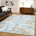 thumbnail image 6 of Addison Rugs Mayfield Premium Machine Washable Transitional Floral Sky Rectangle Rug, 10' x 14', 6 of 6