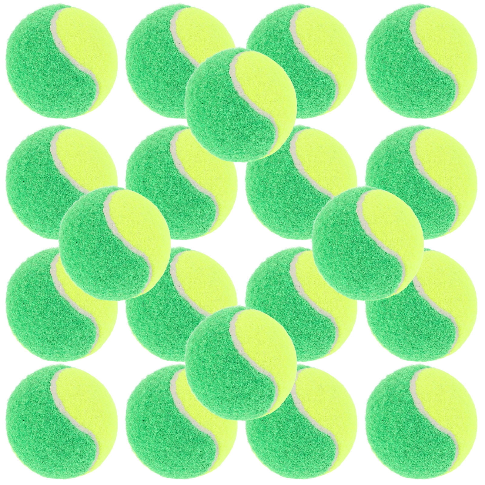 Masteelf 20 Pcs Tennis Training Props 6.30X6.30X6.30CM Green