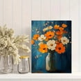 thumbnail image 2 of Qisvanset 12x16 Inch Marigold Doxology Canvas Wall Art, Abstract Floral Bible Verse Trendy Apartment Home Decor, 2 of 8